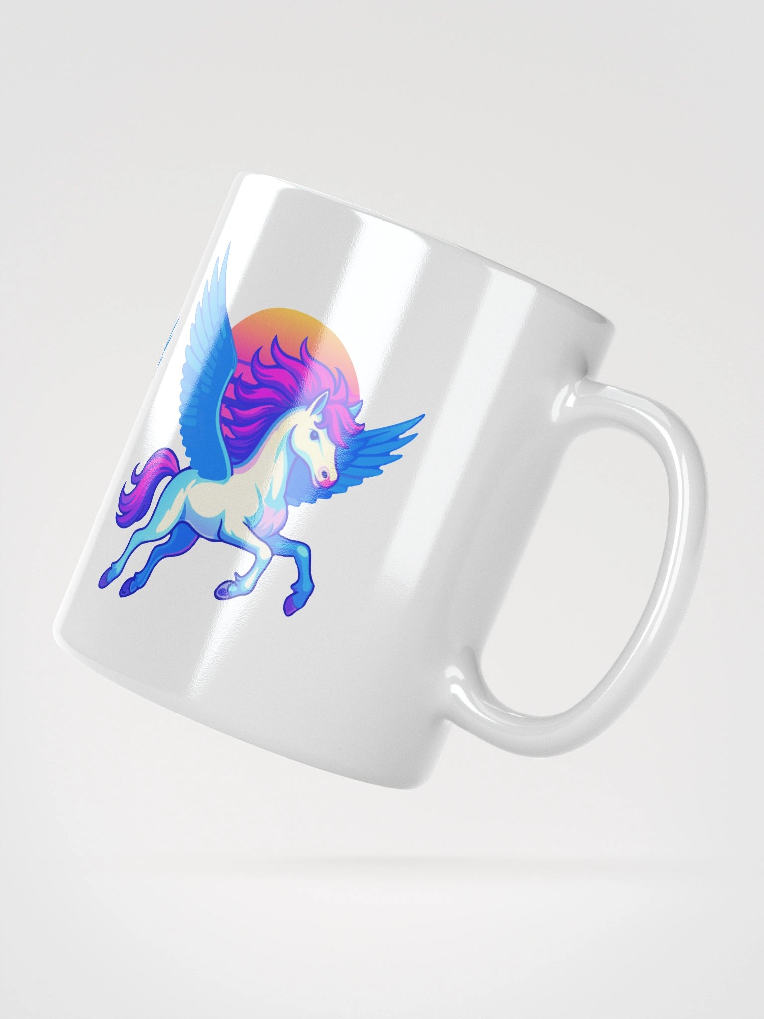 Fantasy Pegasus Sunset Mug product image (6)