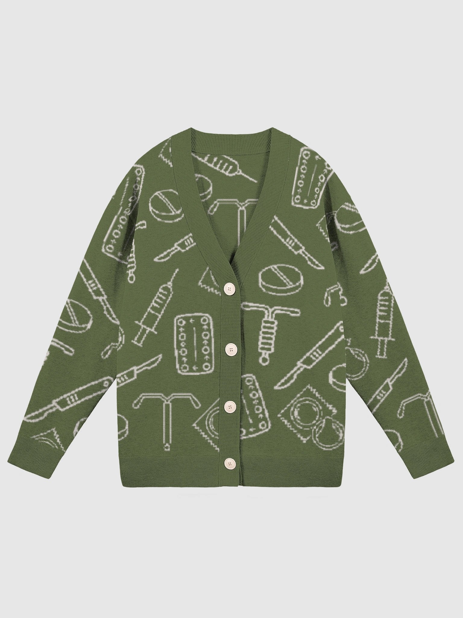 birth control icons (fall edition - olive) product image (5)