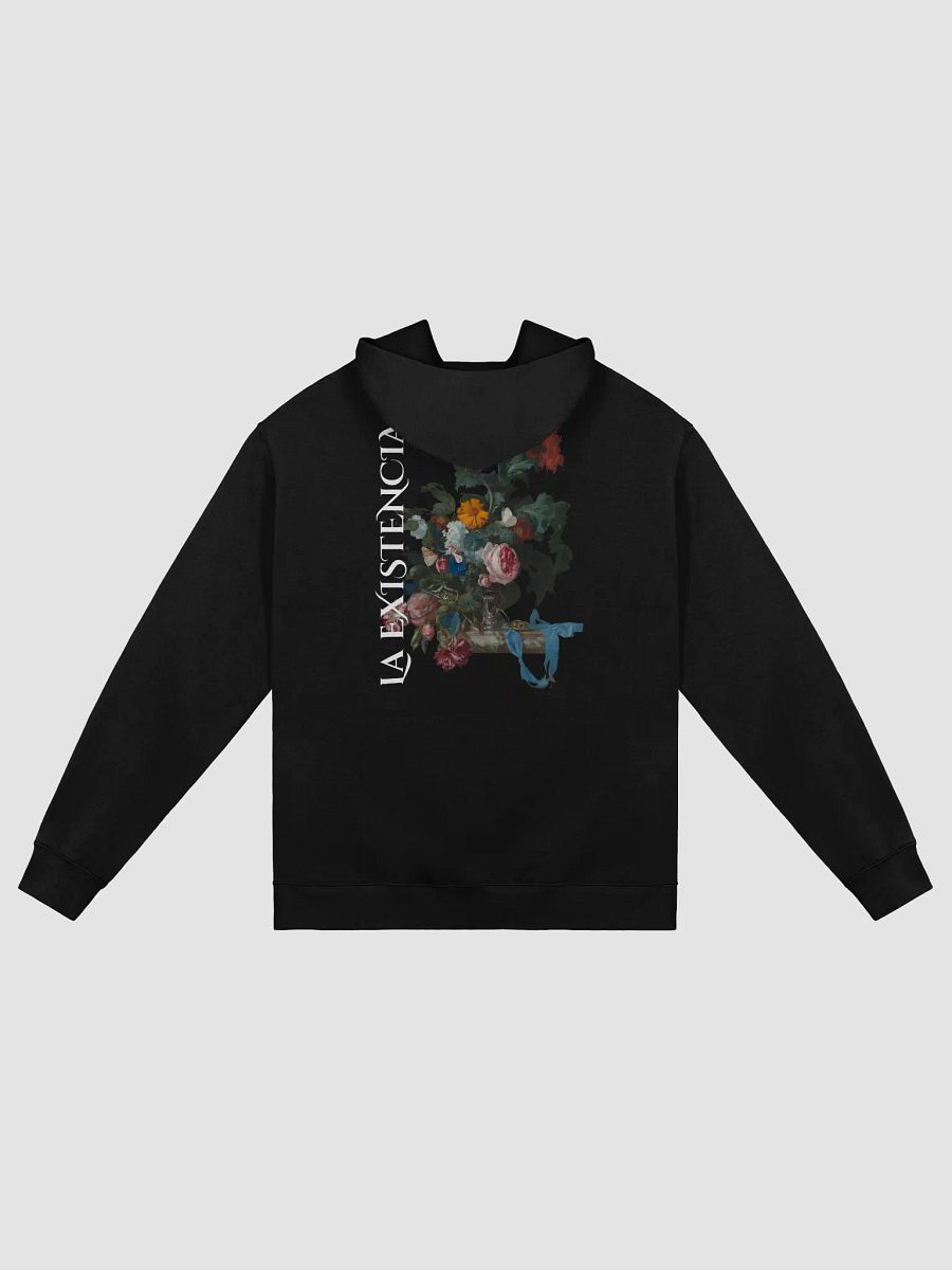Painted Flowers Black Hoodie product image (2)