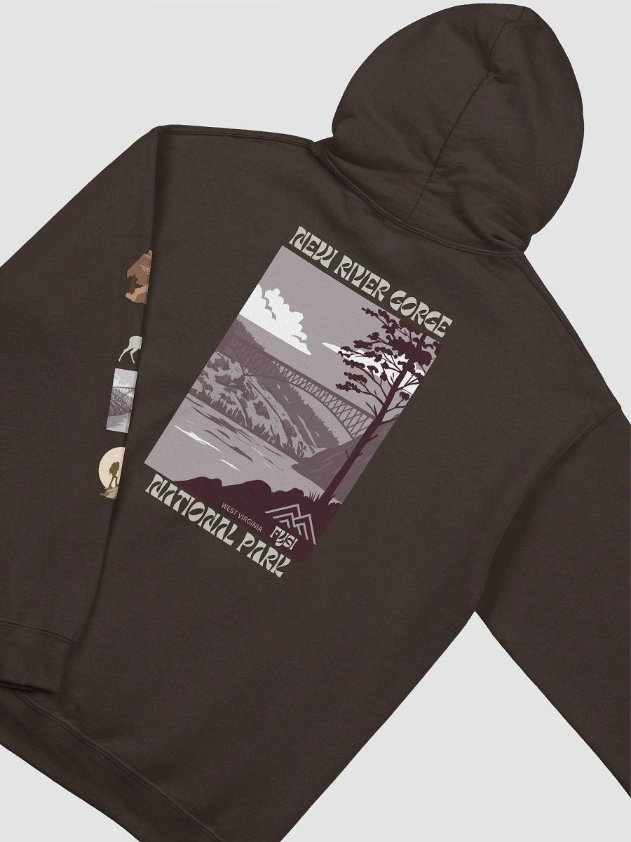 New River Gorge classic organic hoodie product image (4)