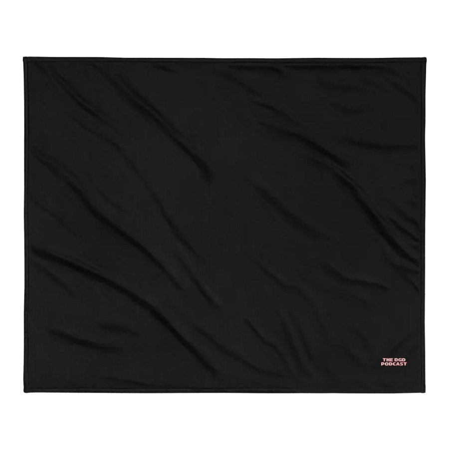 The DGD Podcast Cozy Sherpa Blanket product image (4)