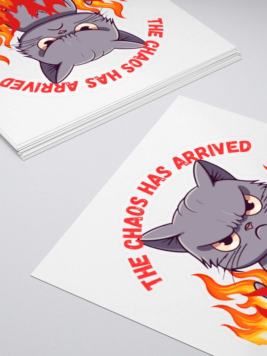 Chaos Kitty Kat Stickers product image (10)