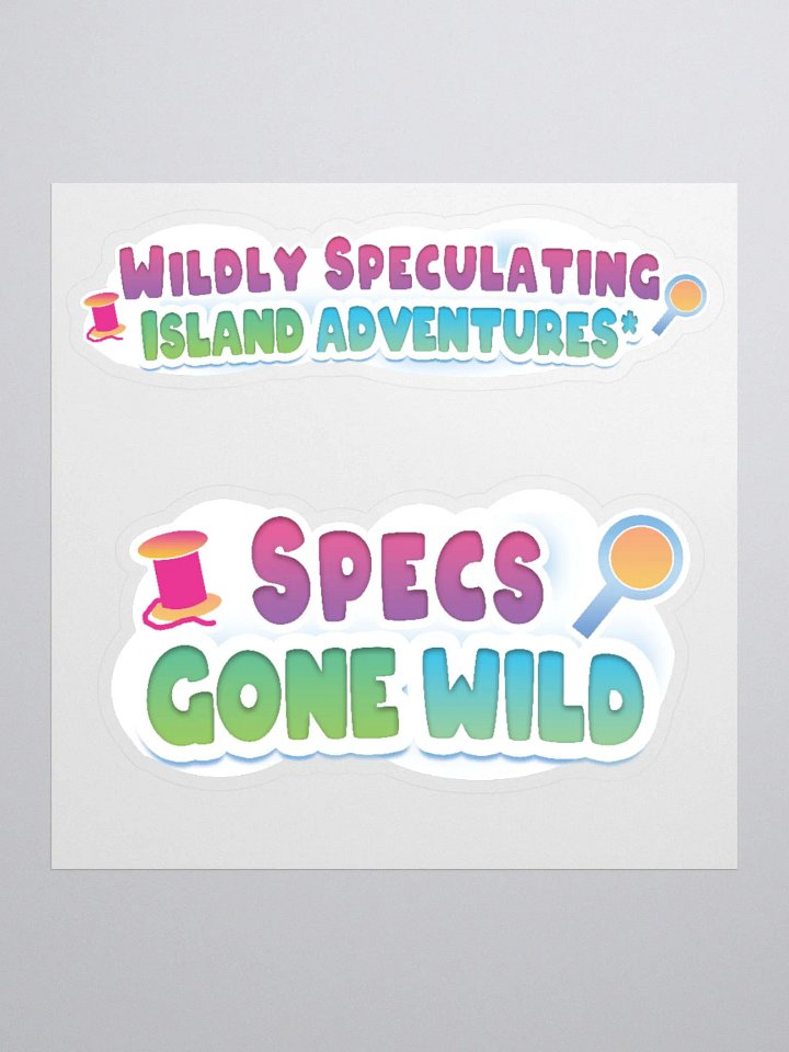 Specs gone wild Stickers product image (1)