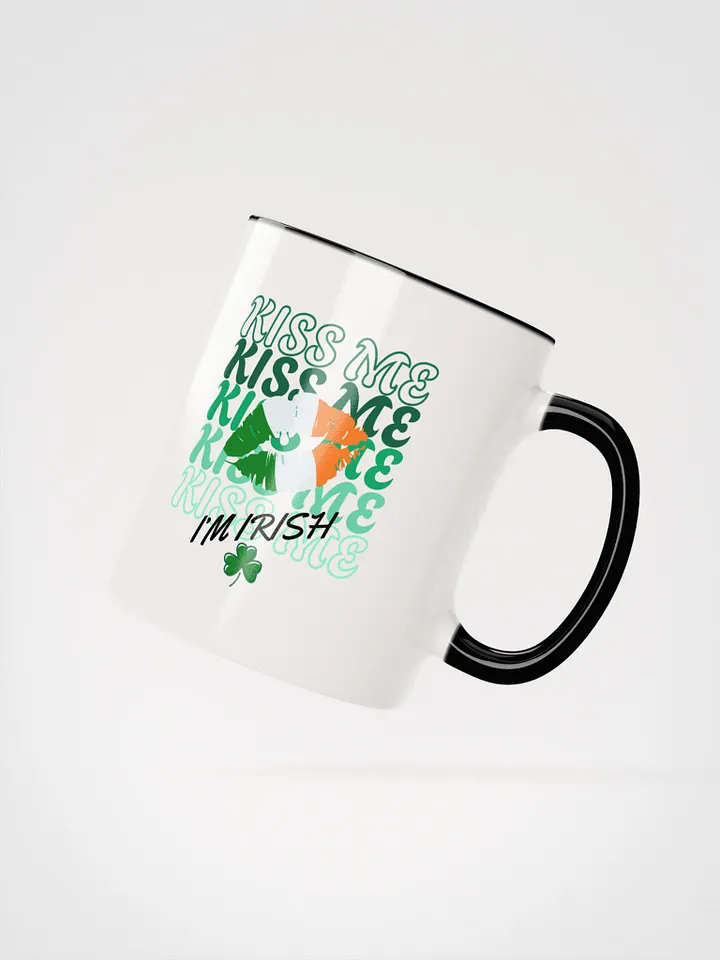 Kiss Me I'm Irish Ceramic Mug product image (6)