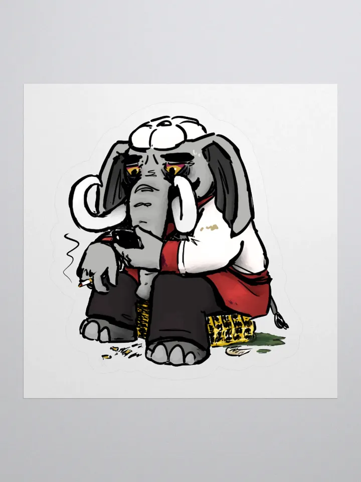 Loxodont Smoke Break Sticker product image (3)