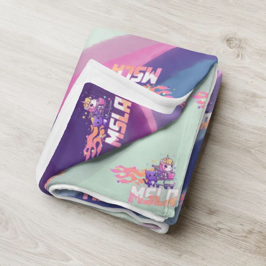 MSLA Sparkle Amigos - Throw Blanket product image (6)