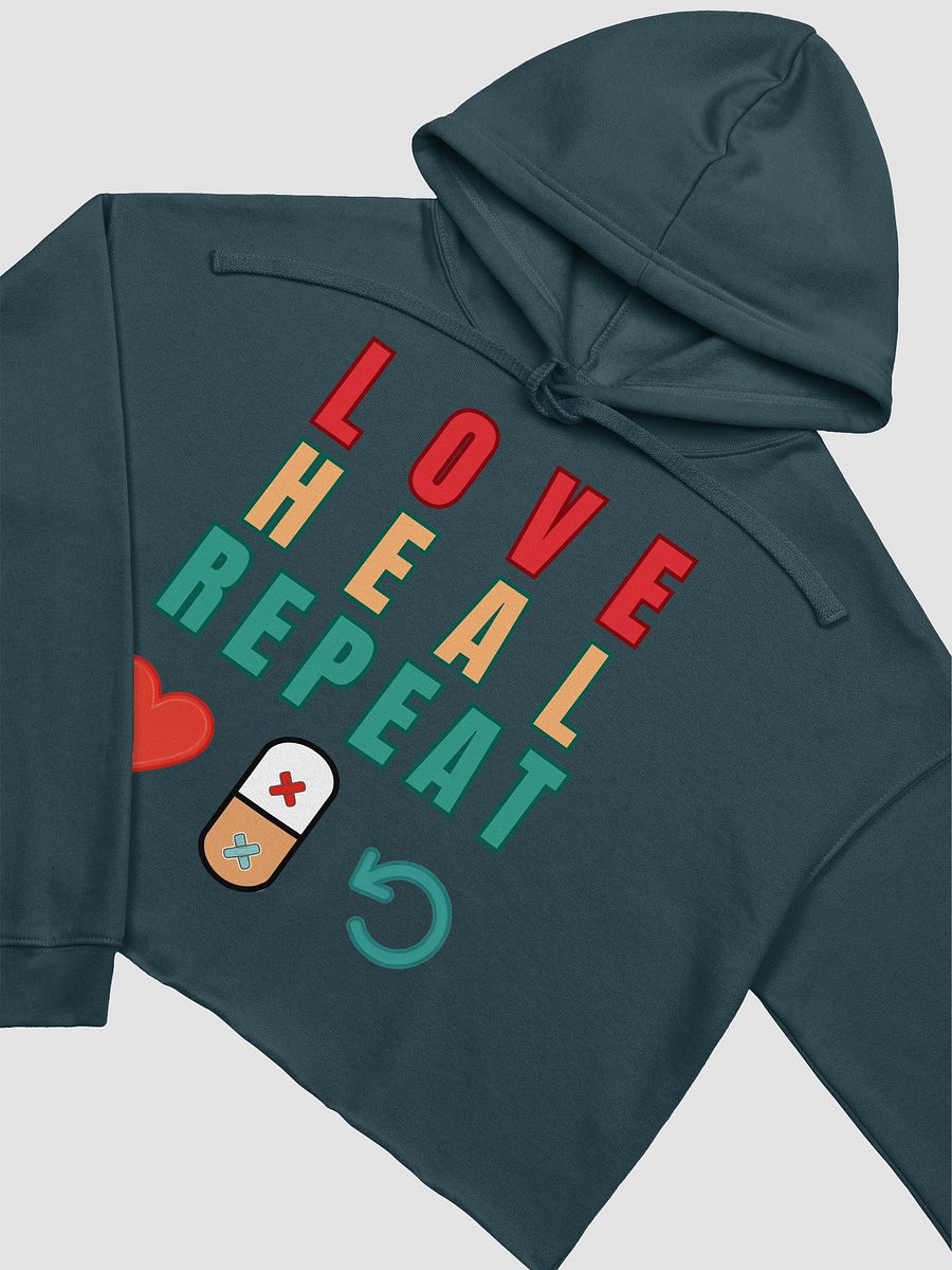 Love Heal Repeat Crop Hoodie product image (25)