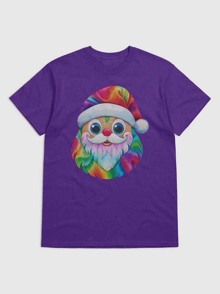 Whimsical Santa Hat Character T-Shirt product image (2)