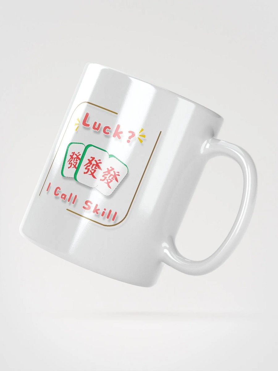 FUNNY MAHJONG quotes white coffee mug product image (2)