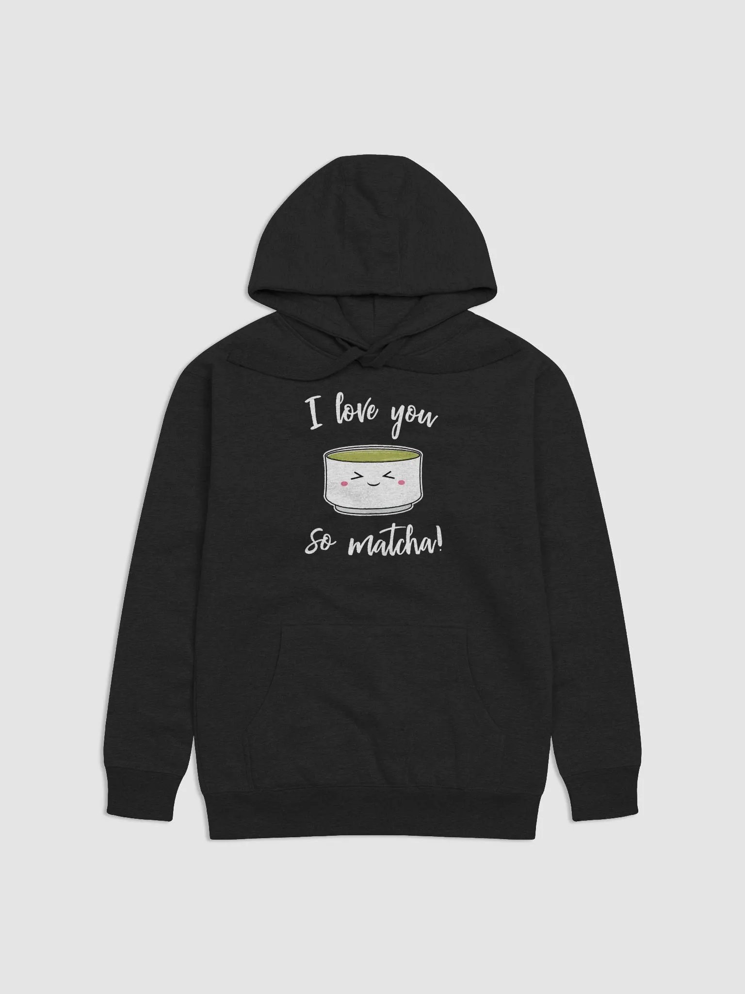I Love You So Matcha Lightweight Hoodie product image (1)