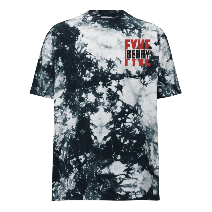 FIVE BERRY Tie-Dye Streetwear Tee product image (3)