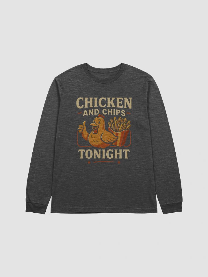 Thumbs-Up Chicken & Fries Long Sleeve Tee product image (1)