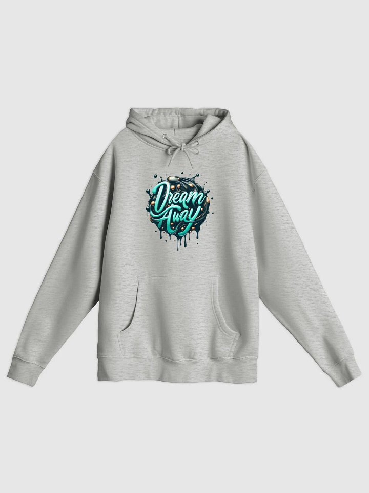 Women's Light Gray Hoodie with 'Dream Away' Design – Chic, Cozy, and Perfect for Everyday Style! product image (2)