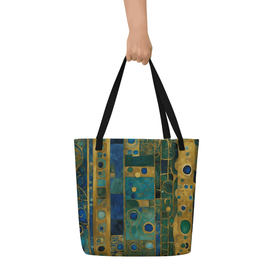 klimt inspired tote for art students and friends product image (6)