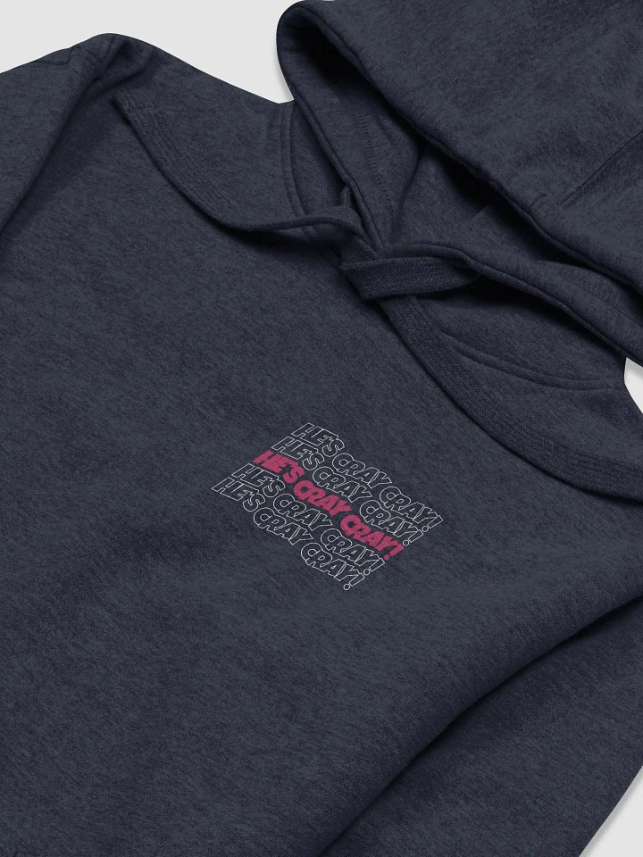 He's Cray Cray! Hoodie (pink/white) product image (4)