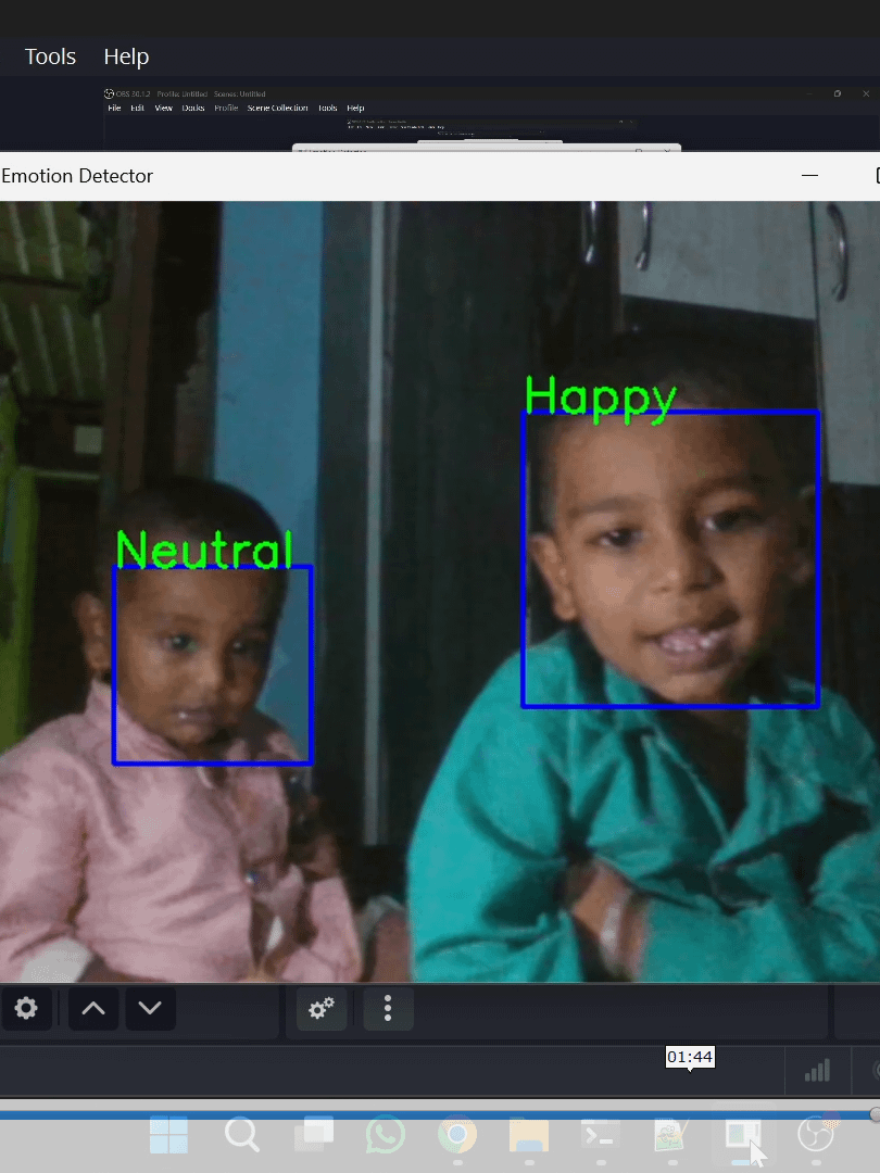 Facial Expression Recognition using CNN Final Year Project product image (5)