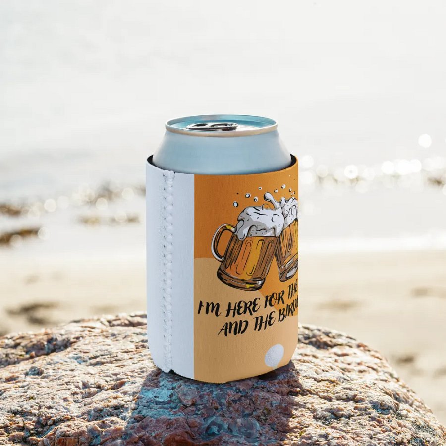 Beer & Birdies Can Cooler product image (10)