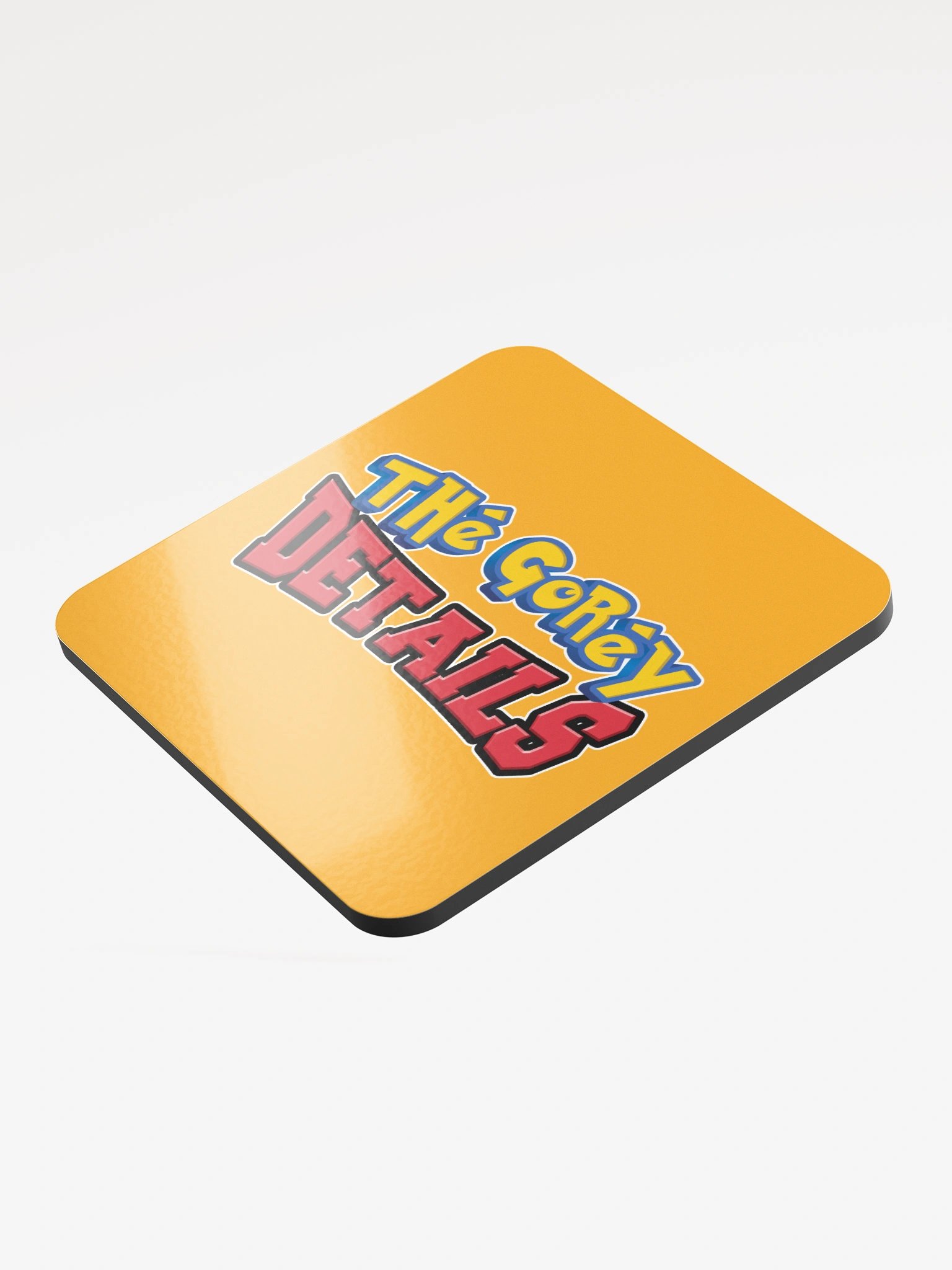 One-Hit K.O. Let's Go! - Glossed Cork Coaster product image (3)