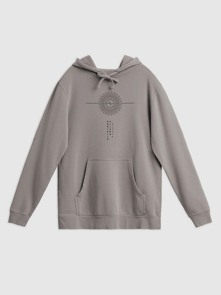 INVADER Art Premium Pigment Dyed Hoodie [Dark] product image (4)