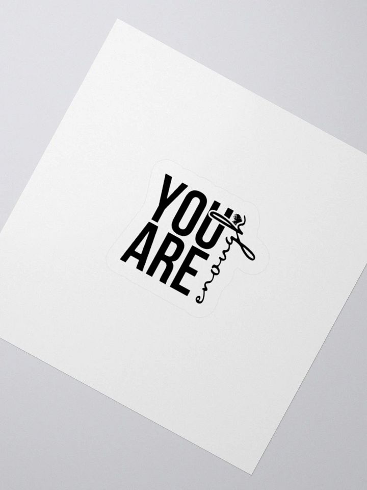 You are enough Gen 2: Corkscrew Kiss Cut Stickers product image (6)