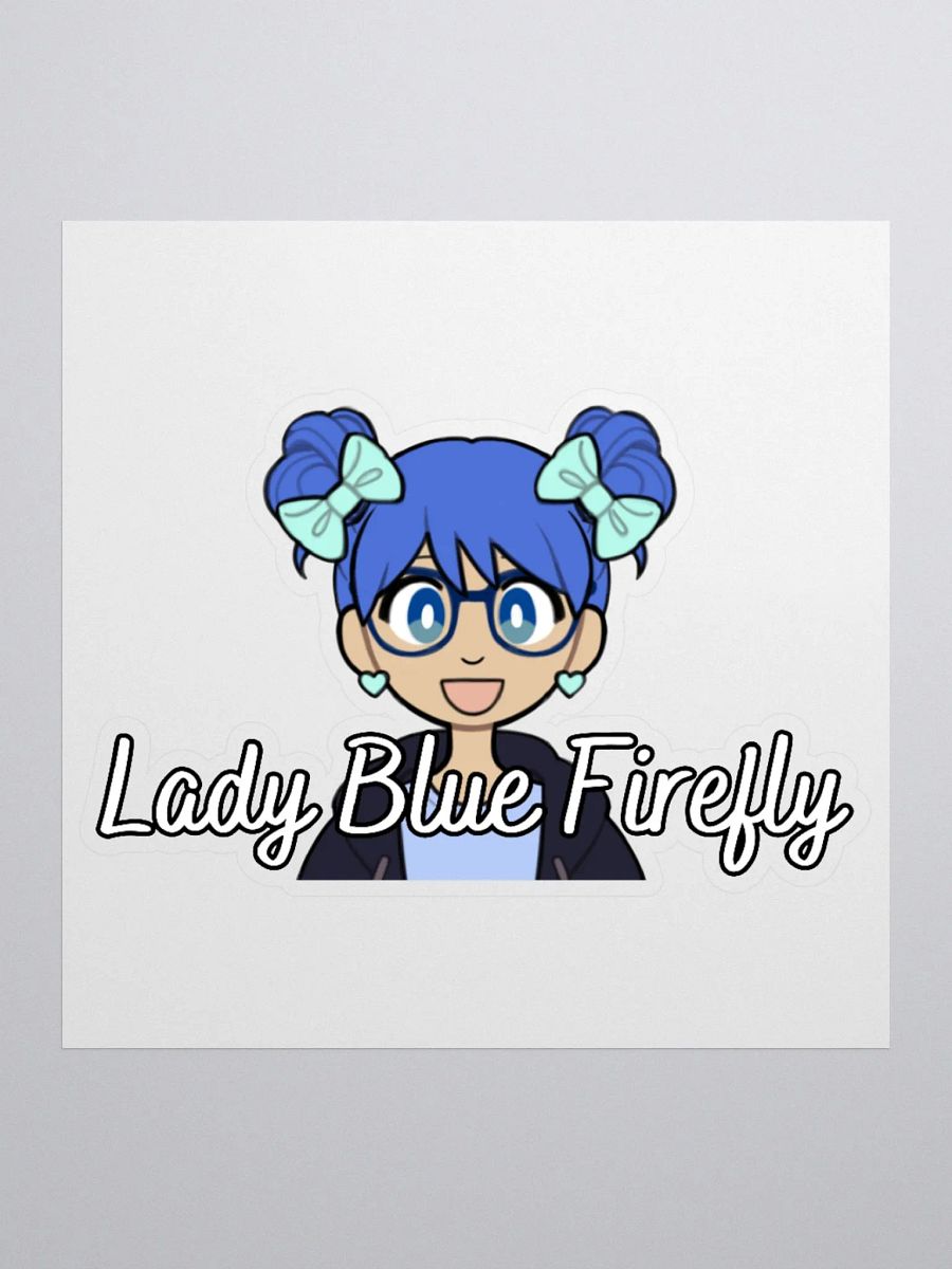 LadyBlueFirefly PNG Happy Sticker product image (1)