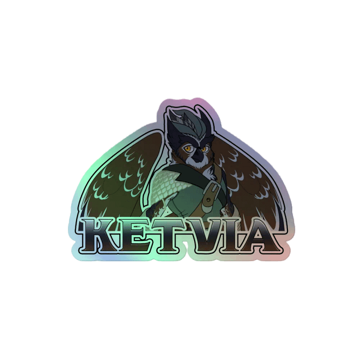 Ketvia - Holo sticker product image (2)