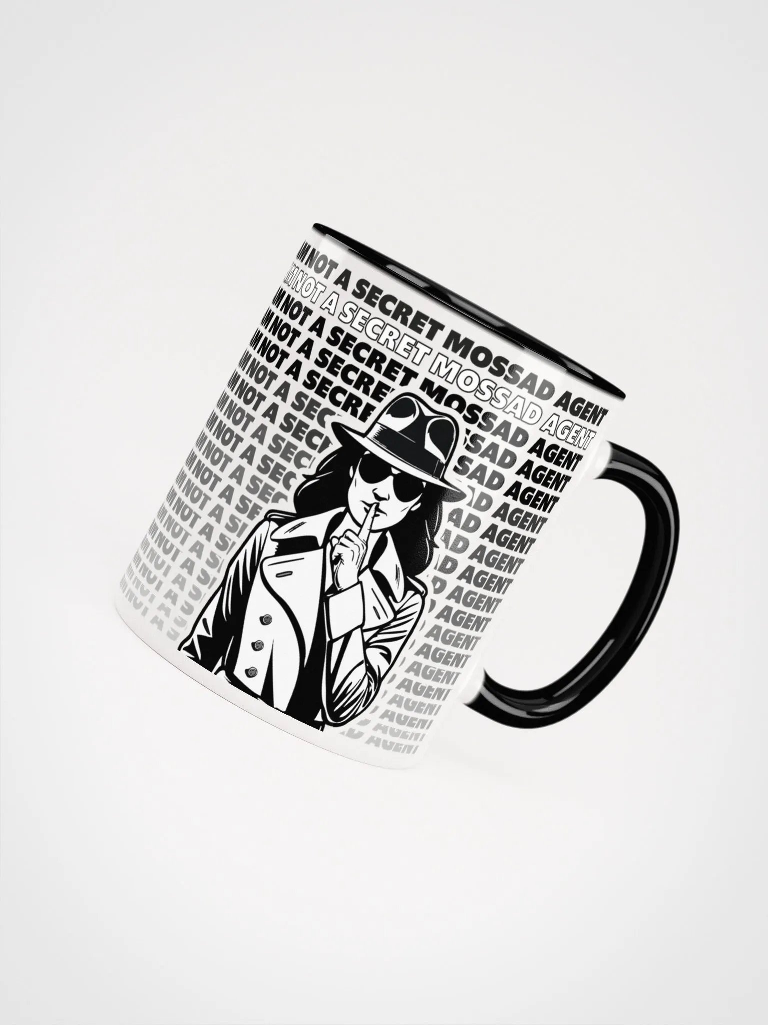 Secret Mossad Woman Duo-Color Mug product image (3)