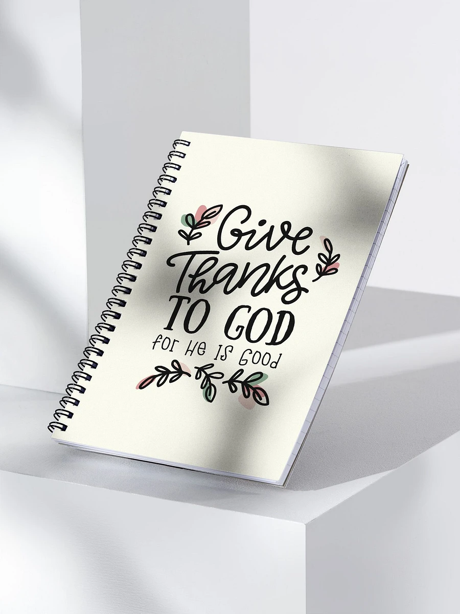 Give Thank To God For He Is Good Journal product image (3)