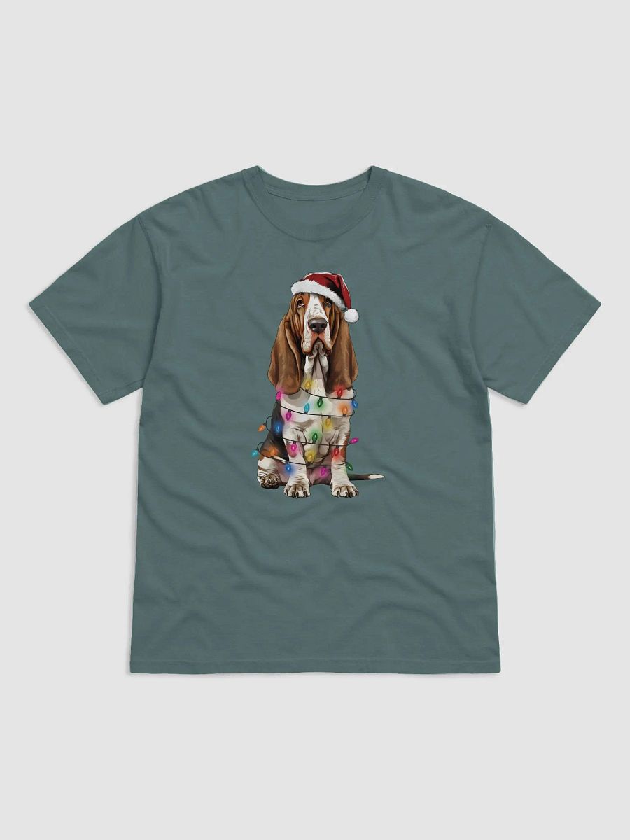 Funny Basset Hound Christmas T-Shirt for Basset Hound Paw-rents product image (4)