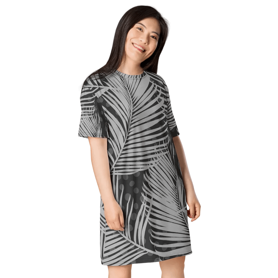 Dotted Palms Oversized Dress product image (4)