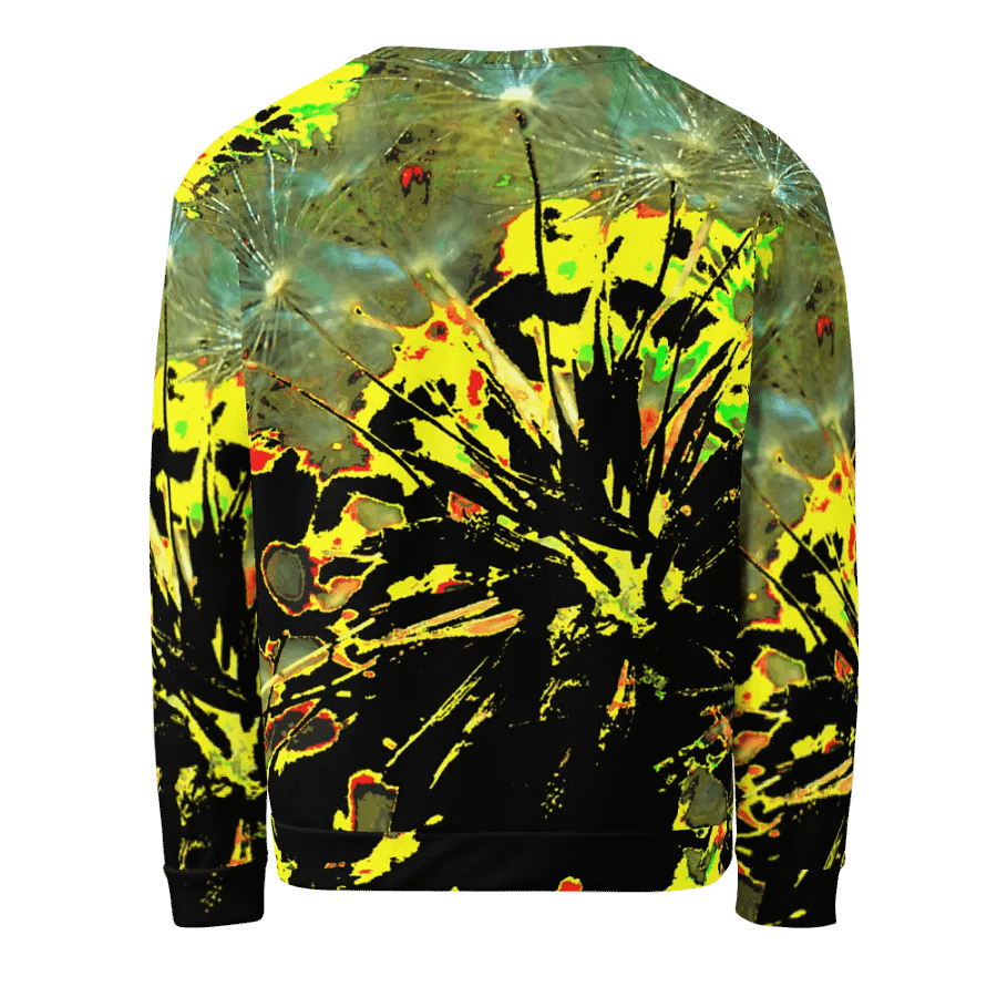 Bright Abstract Dandelion Clock Unisex Sweatshirt product image (2)