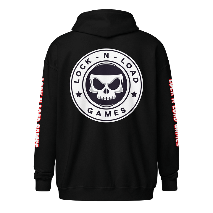 Skull Logo Zip Hoodie product image (8)