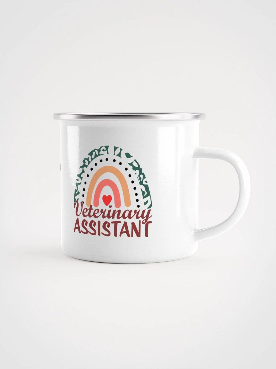 "Veterinary assistant" enamel Mug product image (1)