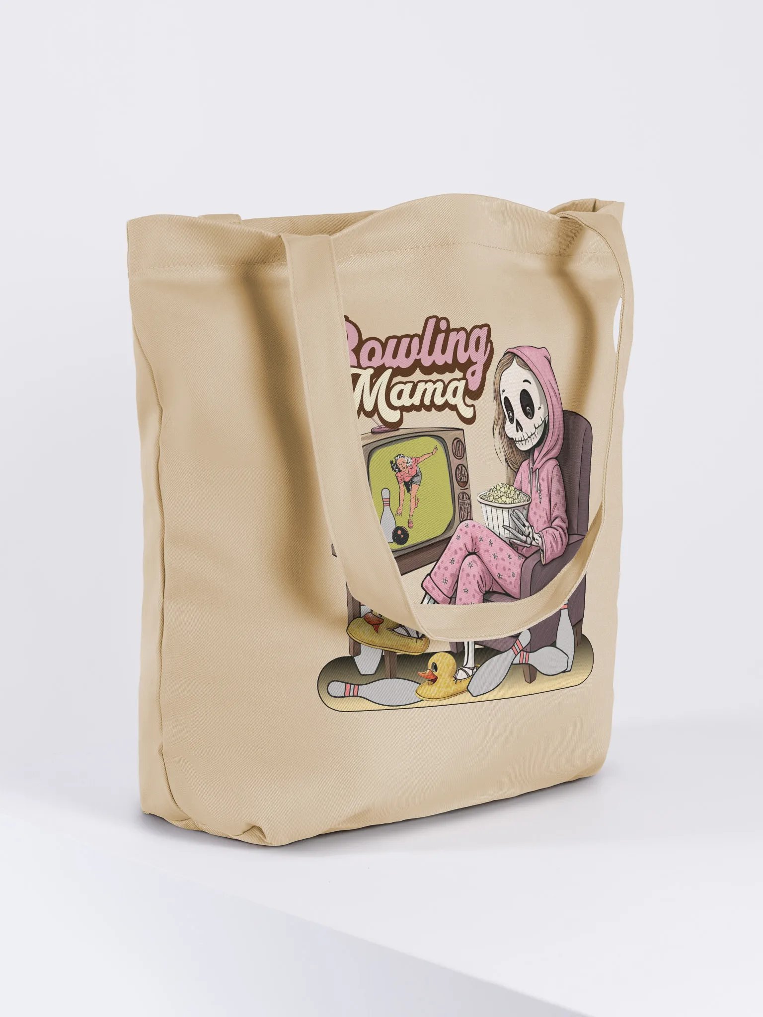 TV Bowling Mama Night Tote Bag product image (4)