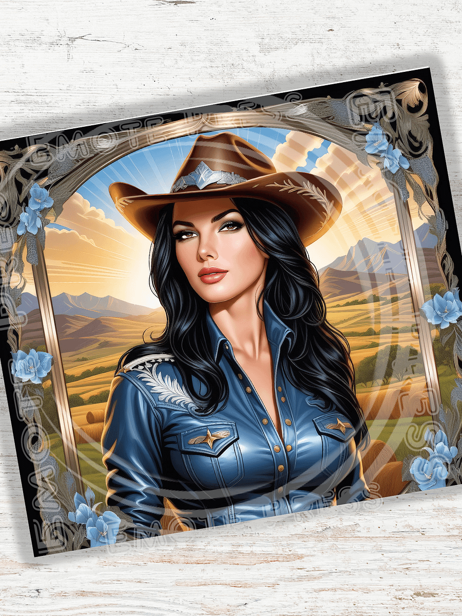 Beautiful Cowgirl 20 oz Stainless Steel Tumbler - V4 product image (2)