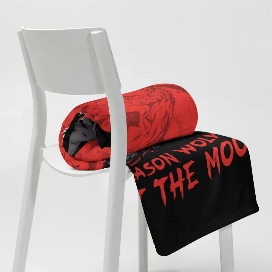 There's A Reason Wolves Howl At The Moon Blanket! product image (20)