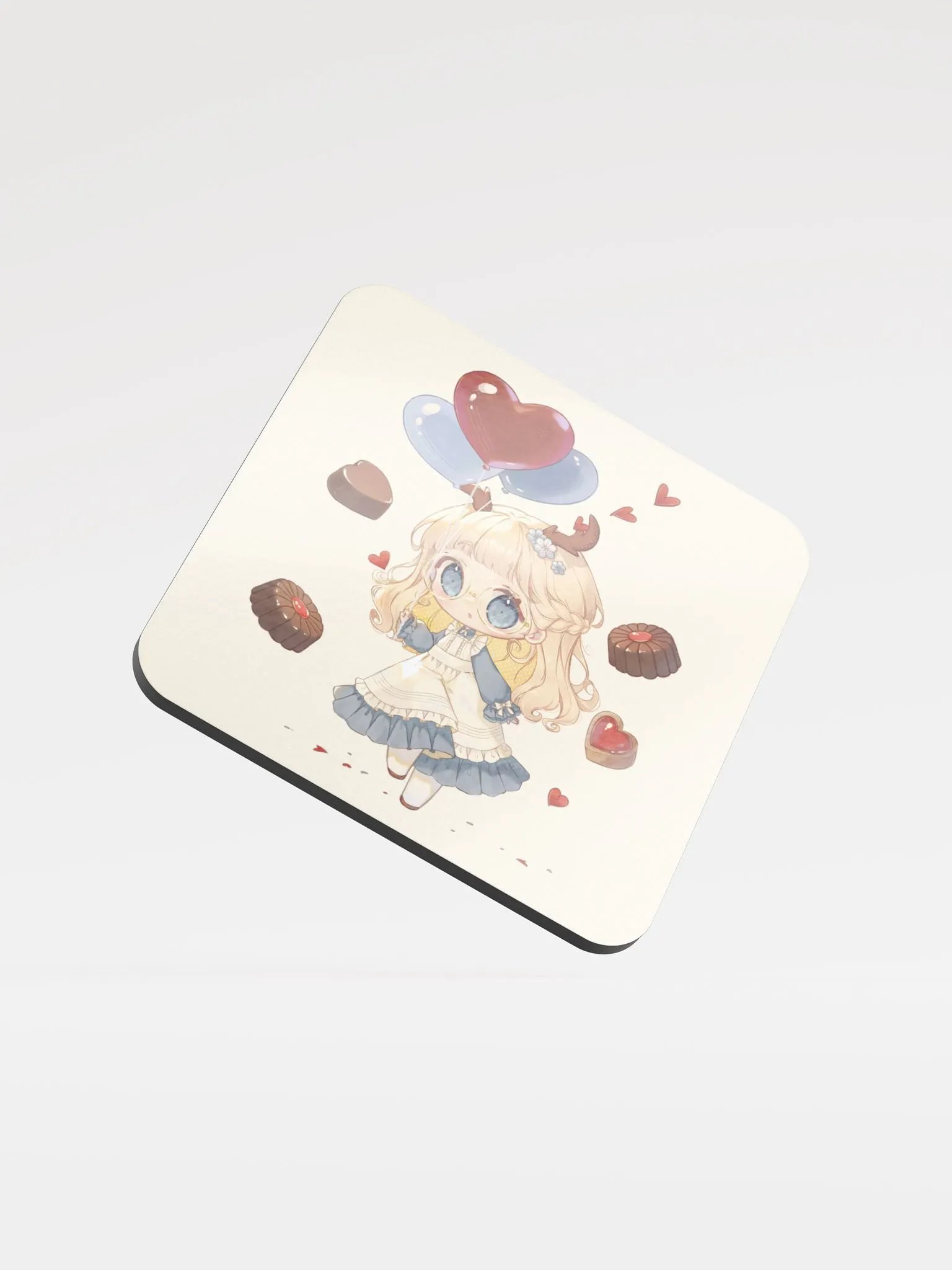 Valentines Coaster - Cottagecore product image (1)