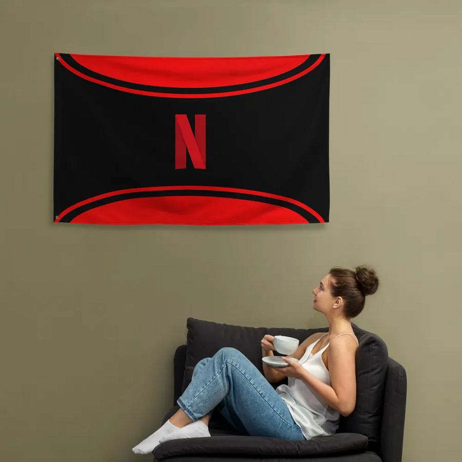 Netflix and Chill Flag product image (12)