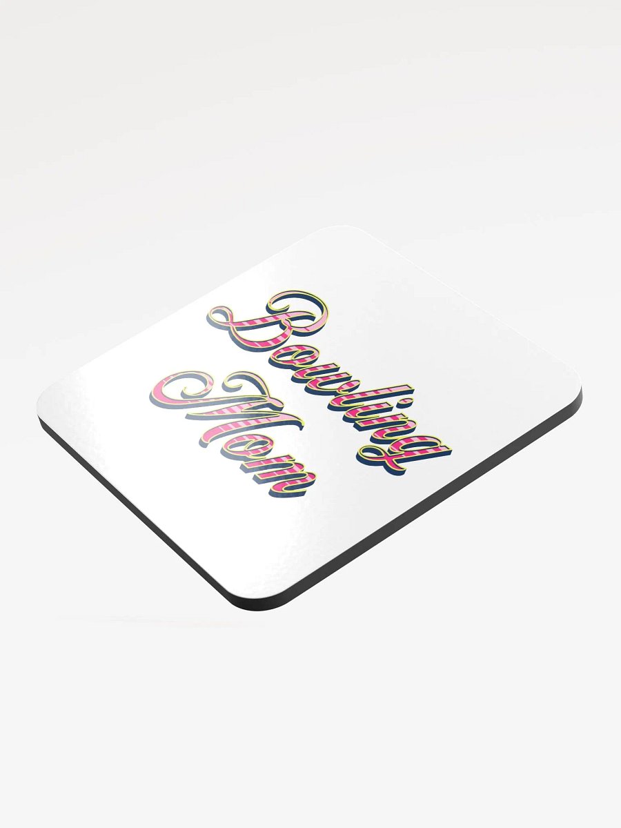 Bowling Mom Colorful Cork Coaster product image (4)