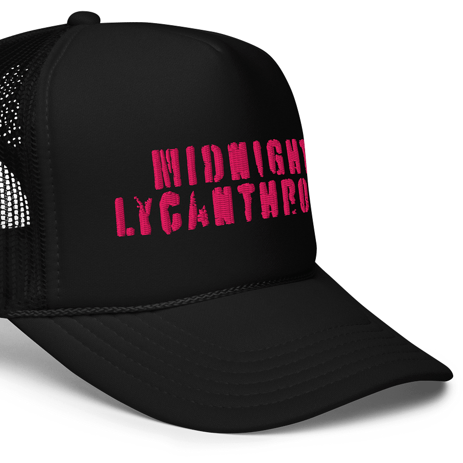 Midnight Lycanthropy Trucker Hat product image (5)