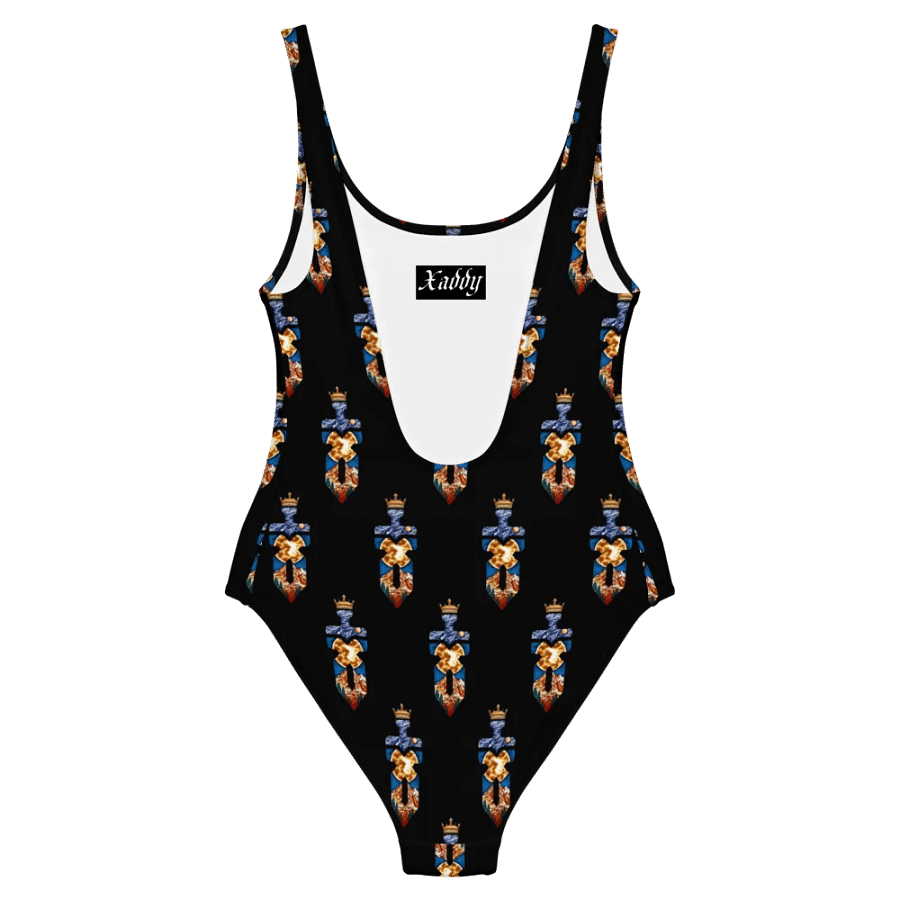 Color Logo One Piece Swimsuit - POA product image (6)