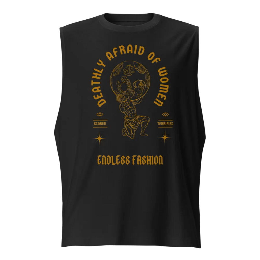 DEATHLY AFRAID - MUSCLE SHIRT product image (1)