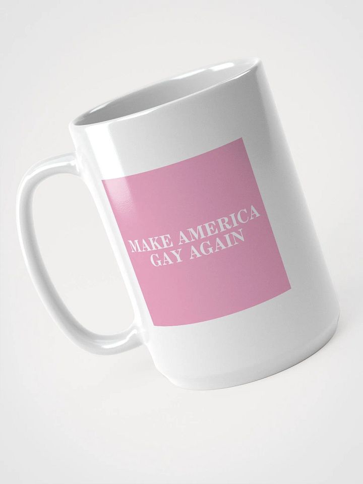 MAKE AMERICA ✨GAY✨ AGAIN MUG (PINK) product image (1)