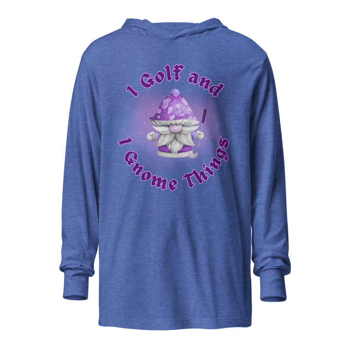 The Purple Gnome Pro hooded tee product image (1)
