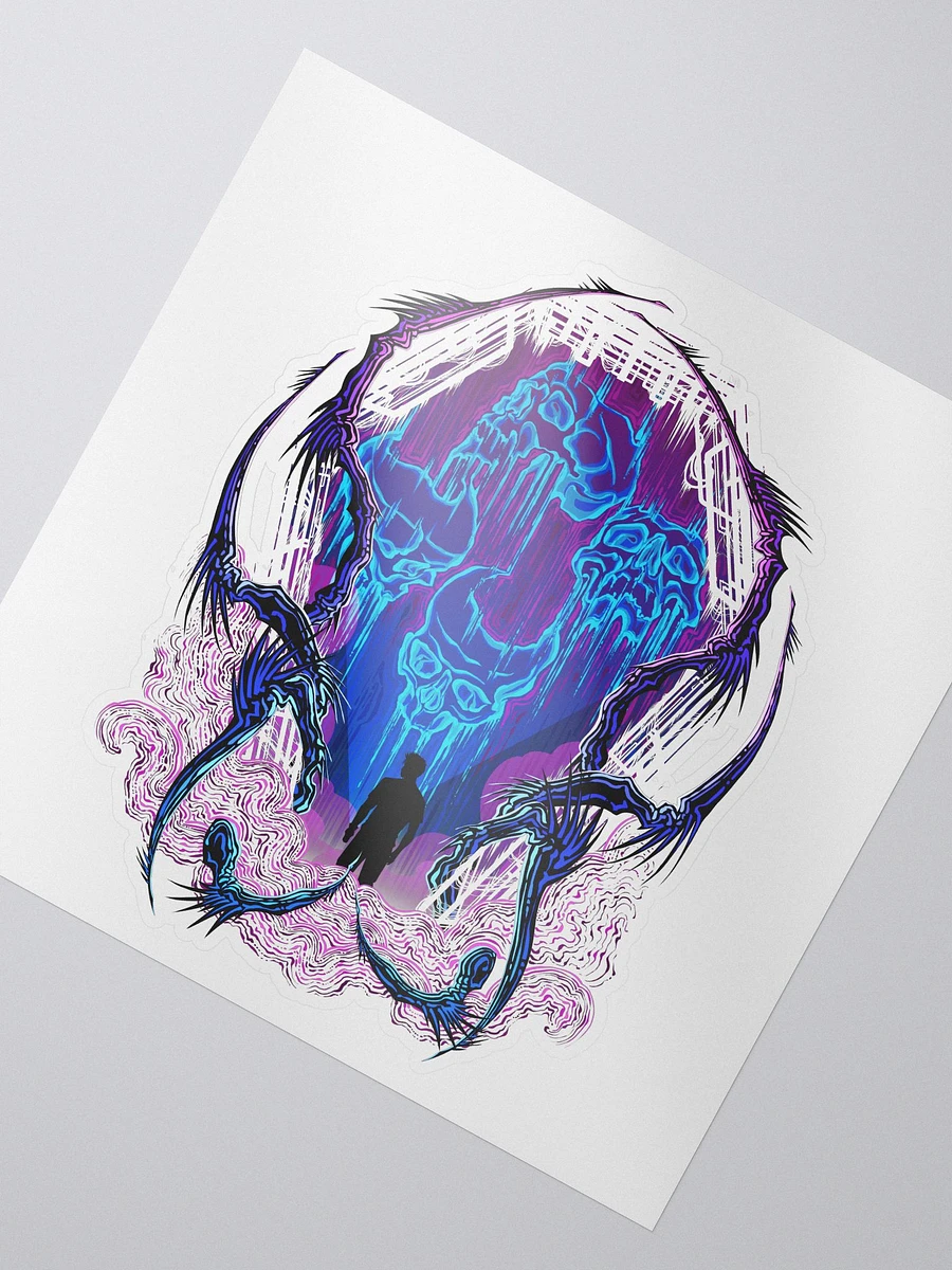 Neon Fog Chaser Sticker product image (2)