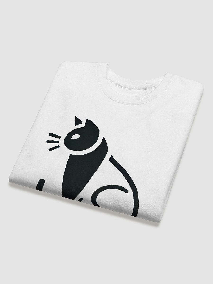 Elegant Cat Silhouette Sweatshirt product image (4)
