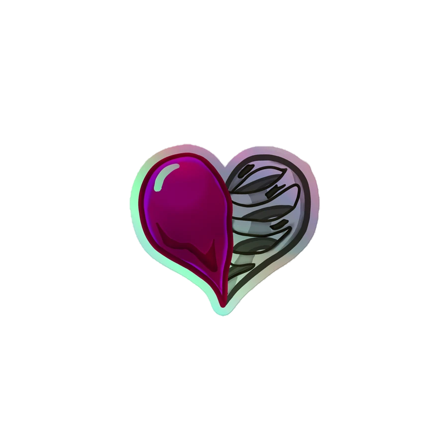 Holographic Heart Sticker product image (2)