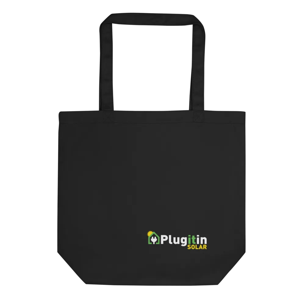 Plug It In Solar High-Quality Eco-Friendly Tote Bag product image (1)