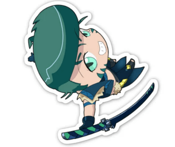 Ondy and Squigg MH outfit Sticker product image (2)