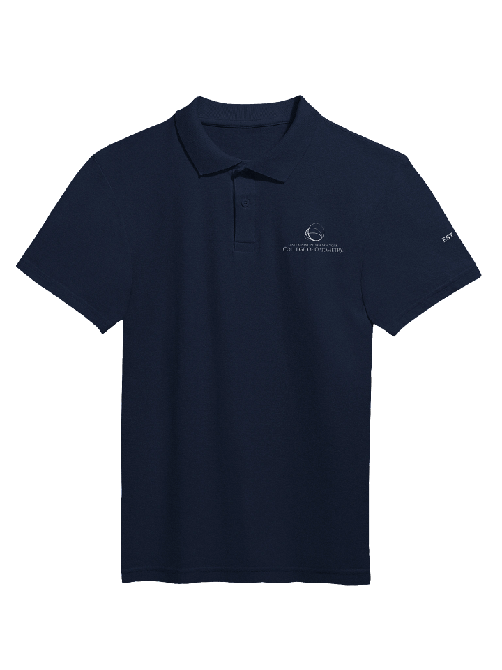 SUNY Optometry - Embroidered Pique Polo Shirt product image (1)